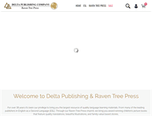 Tablet Screenshot of deltapublishing.com