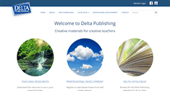 Desktop Screenshot of deltapublishing.co.uk